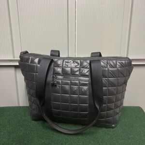 Kate Spade Camden Black Quilted Tote Bag